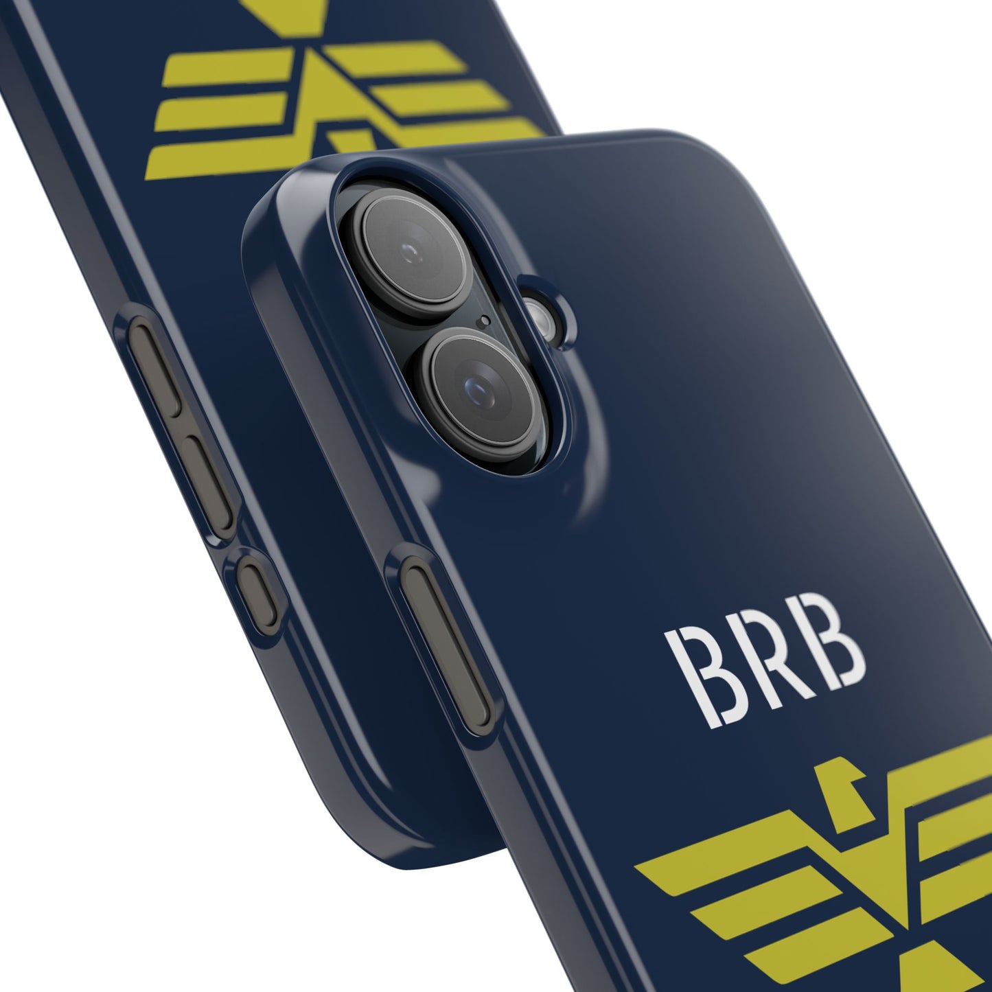 iPhone Case - 'BRB Going Flying' Slim Phone Case with Lloyd Industries Logo