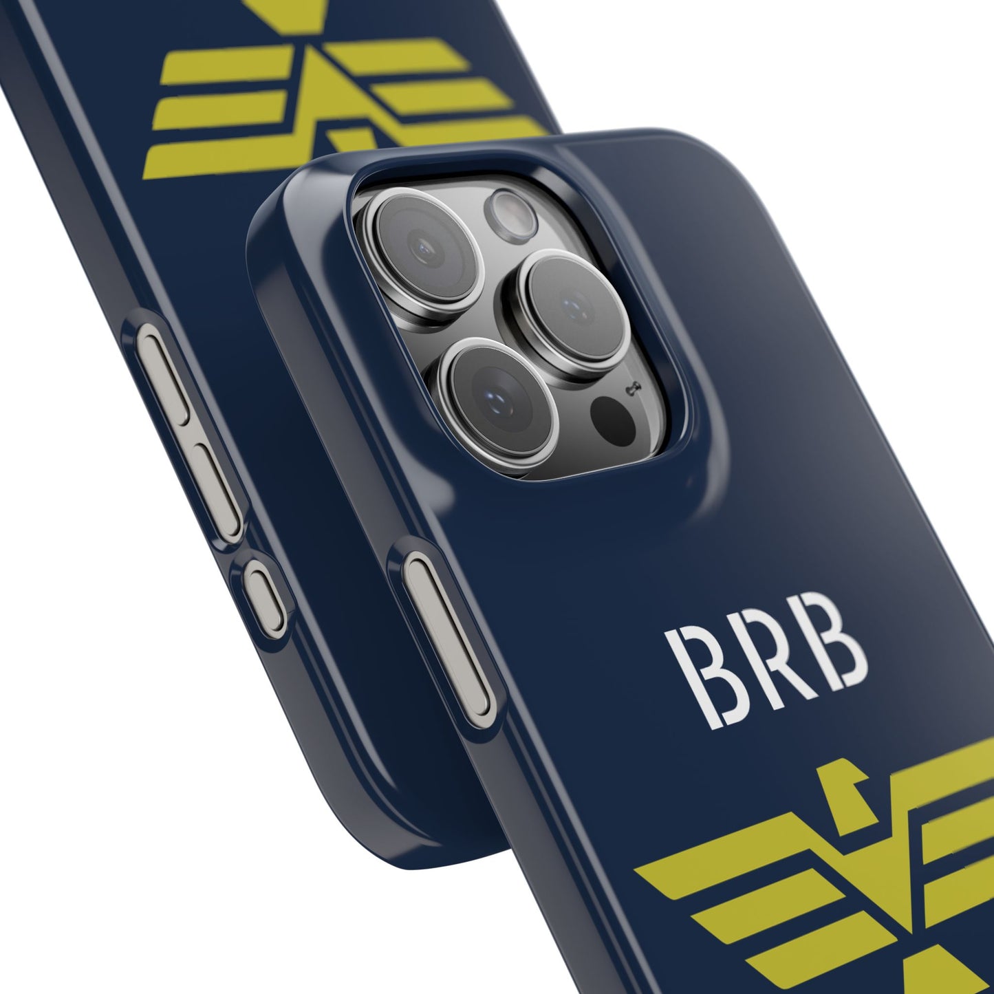iPhone Case - 'BRB Going Flying' Slim Phone Case with Lloyd Industries Logo